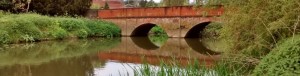 A view of Betchworth Bridge on the River Mole in Surrey