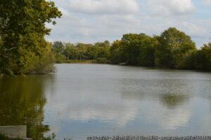 A view across the Ballast Pit, one of Kent's numerous specimen carp fishing venues